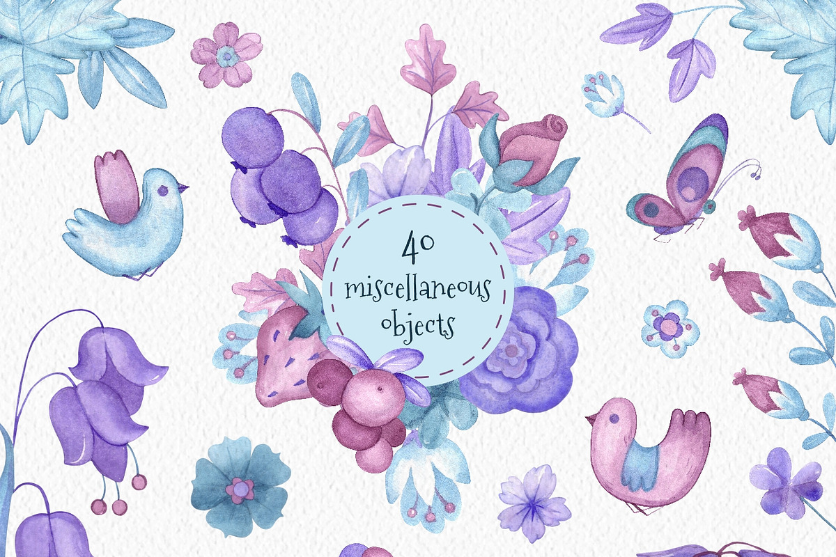 Bunny. Watercolor Сollection, an Animal Illustration by Warm Hearted Studio (Photo 4 of 7)