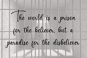 Hengstand Handwritten Font, a Handwritten Font by Basnistudio (Thumbnail 5 of 10)