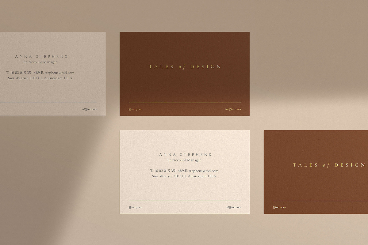 Business Card Mockup Kit, a Books & Magazine Mockup by Ruben Stom (Photo 3 of 19)