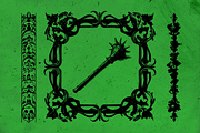 Ornamental Gothism - Vector Shapes, an Object Graphic by BeNone Designs (Thumbnail 2 of 6)