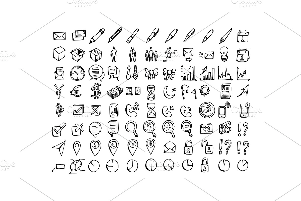 3140 Hand Drawn doodle Icons, an Outline Icon by TKDoodle (Photo 19 of 42)