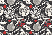Vintage Christmas Cartoon Patterns, a Pattern Graphic by Adiemus (Thumbnail 4 of 8)