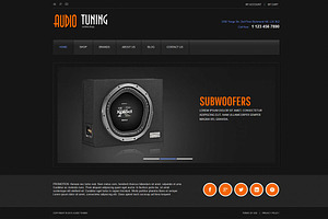 AudioTuning - eCommece  Joomla Theme