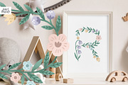 Pastel Floral Alphabet letters, a Decorative Illustration by tatiletters (Thumbnail 4 of 9)