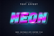 40 Neon text effect editable Vol 2, a Plug-in Add-On by Aglonemadesign (Thumbnail 12 of 25)
