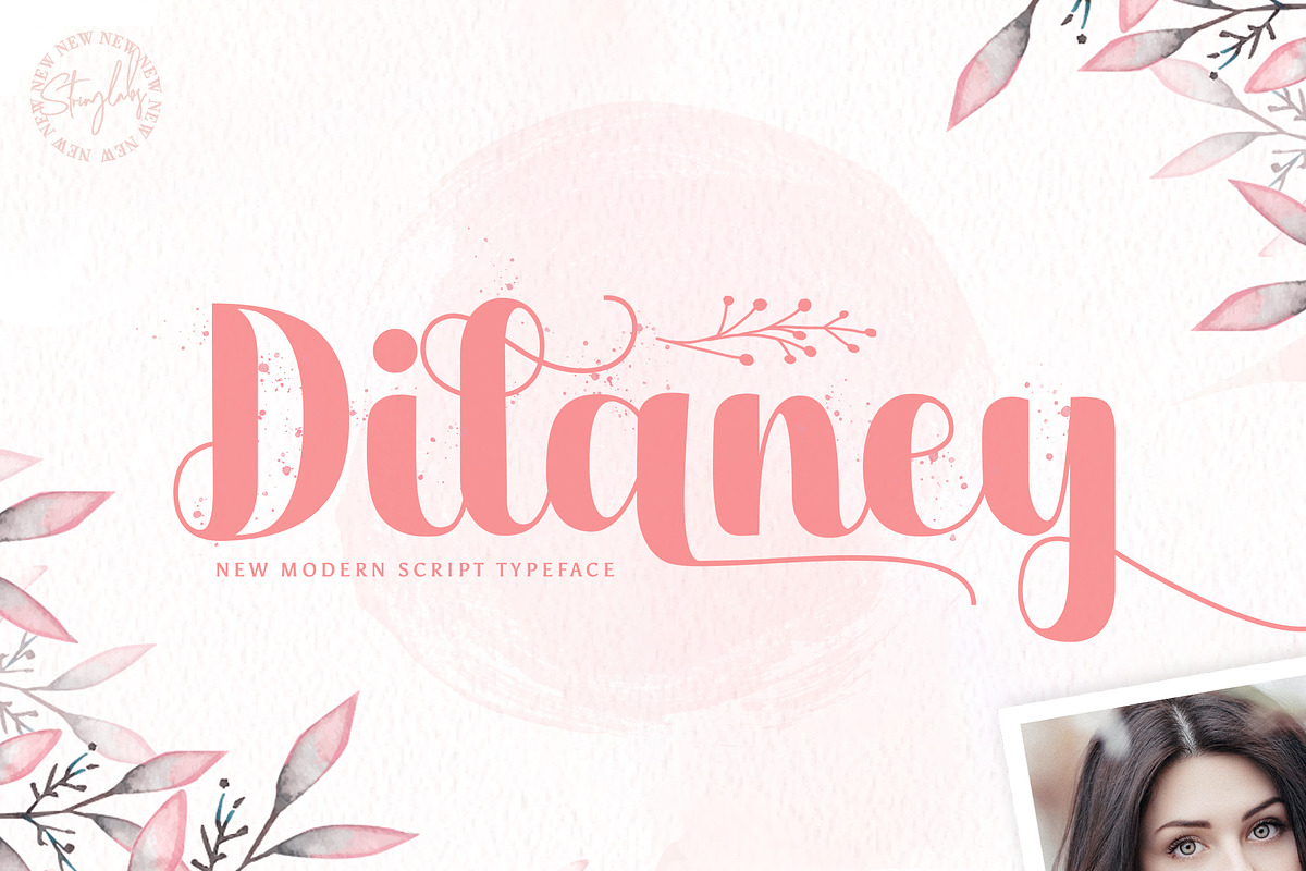Dilaney - Handwritten Font, a Script Font by StringLabs (Photo 1 of 10)