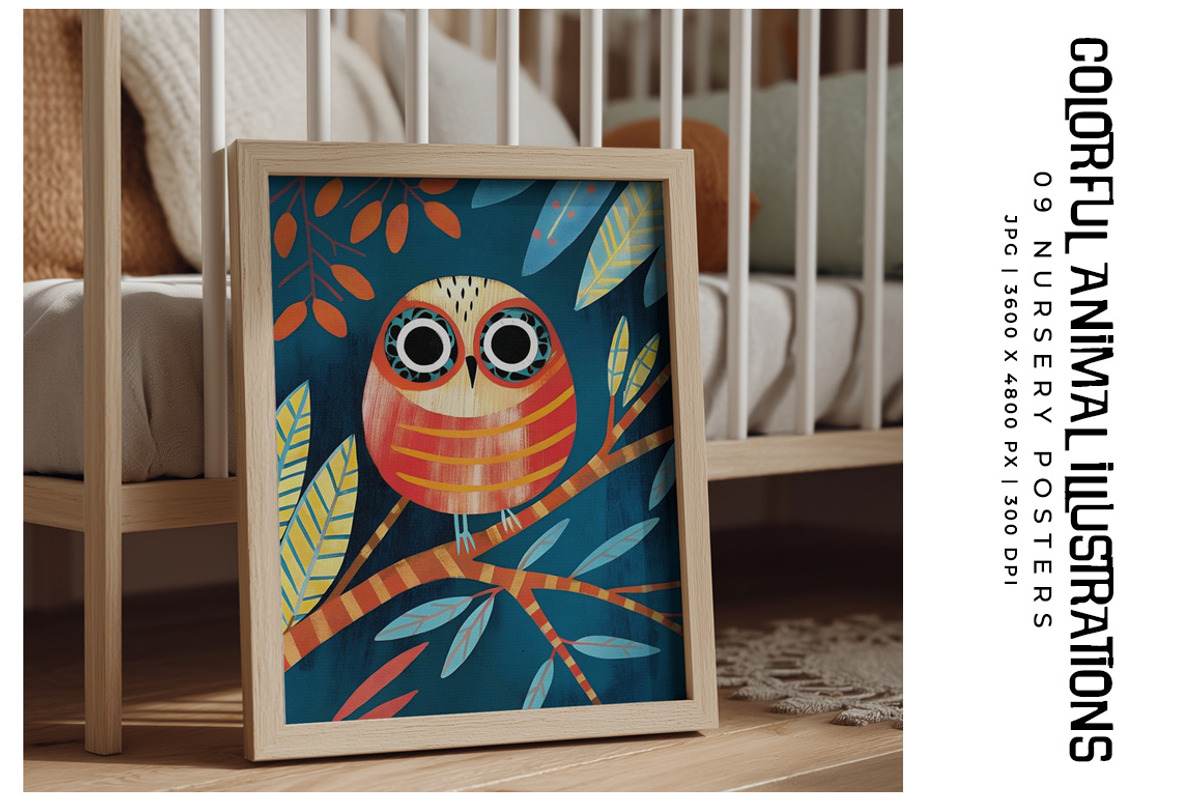 Colorful Animal Illustrations, an Animal Illustration by Digital Art Creations (Photo 4 of 6)