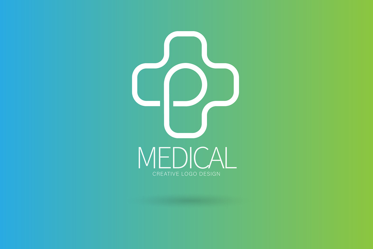 Medical logo, P medical logo, a Branding & Logo Template by Logocreative (Photo 2 of 3)