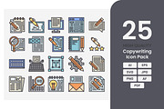 Copywriting Icon Pack, a Duotone Icon by erifqizeicon (Thumbnail 1 of 3)