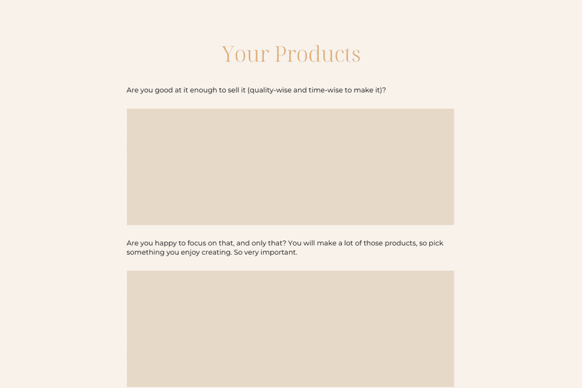 Handmade Business Planner, a Print Template by Brand Your Biz Co. (Photo 6 of 10)