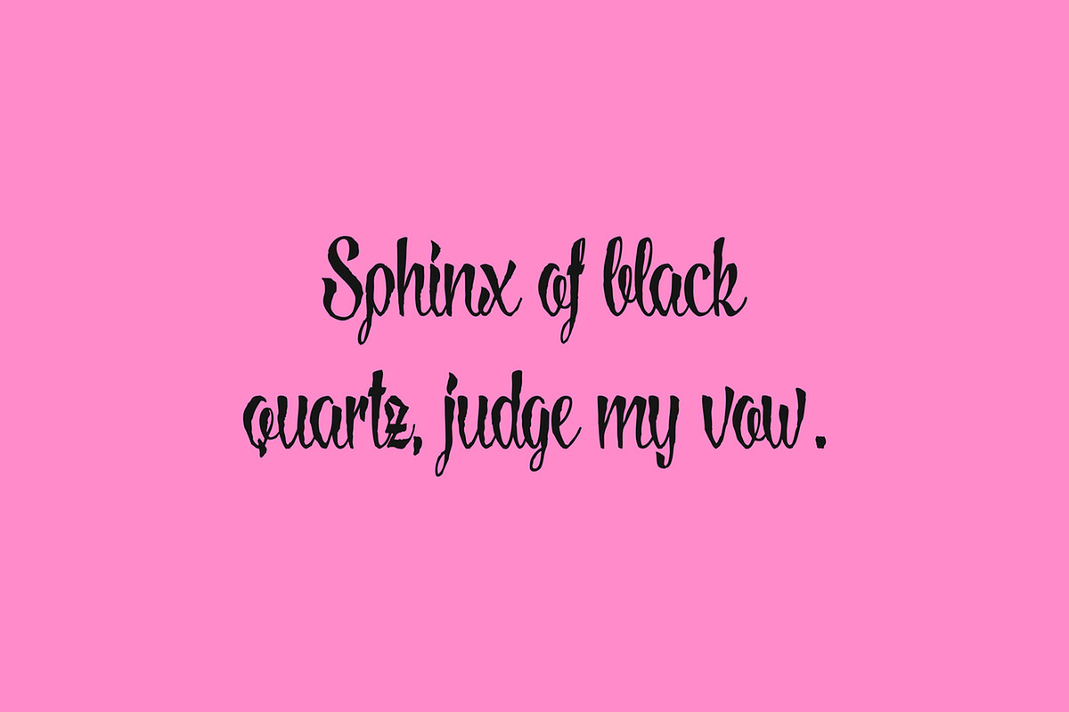 Lovely Madness, a Script Font by Mirco Zett (Photo 5 of 5)