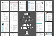 30+ Resume Bundle for Google Docs, a Resume Template by DesignStudioTeti (Thumbnail 1 of 10)