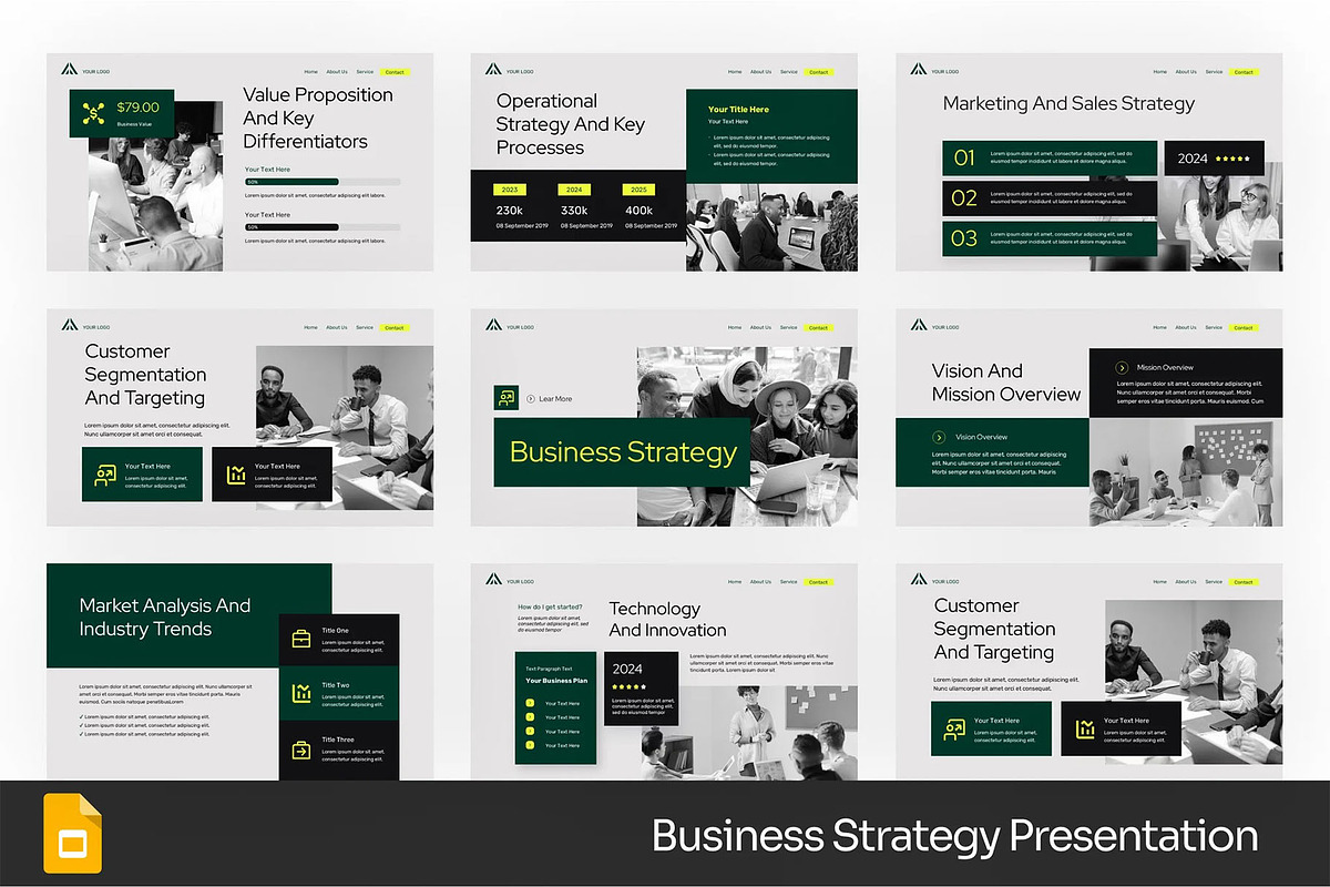 Business Strategy GSlides, PPoint