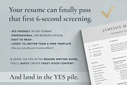 IT Tech Executive Resume Template, a Resume Template by Get Landed (Thumbnail 9 of 12)