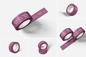 Ultra Realistic Duct Tape Mockup PSD