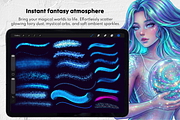 70 Glitter & Shimmer Procreate Brush, a Brush Add-On by Selentaori Studio (Thumbnail 5 of 10)