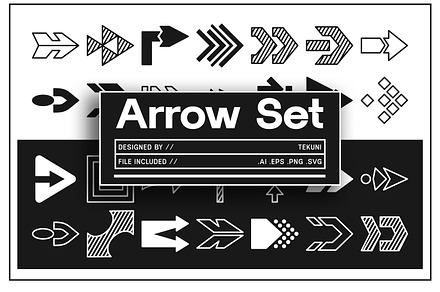 Arrow Icons Vector, an Icon by Tekuni
