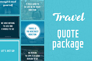 Social Media Quotes - Travel, a Social Media Template by Annemiek van Luinen (Thumbnail 1 of 6)