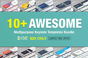 10+ Awesome Keynote Bundle, a Presentation Template by SlidesDive (Thumbnail 1 of 31)