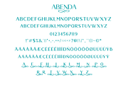 Abenda - Elegant Typeface, a Sans Serif Font by Pen Culture (Thumbnail 6 of 7)