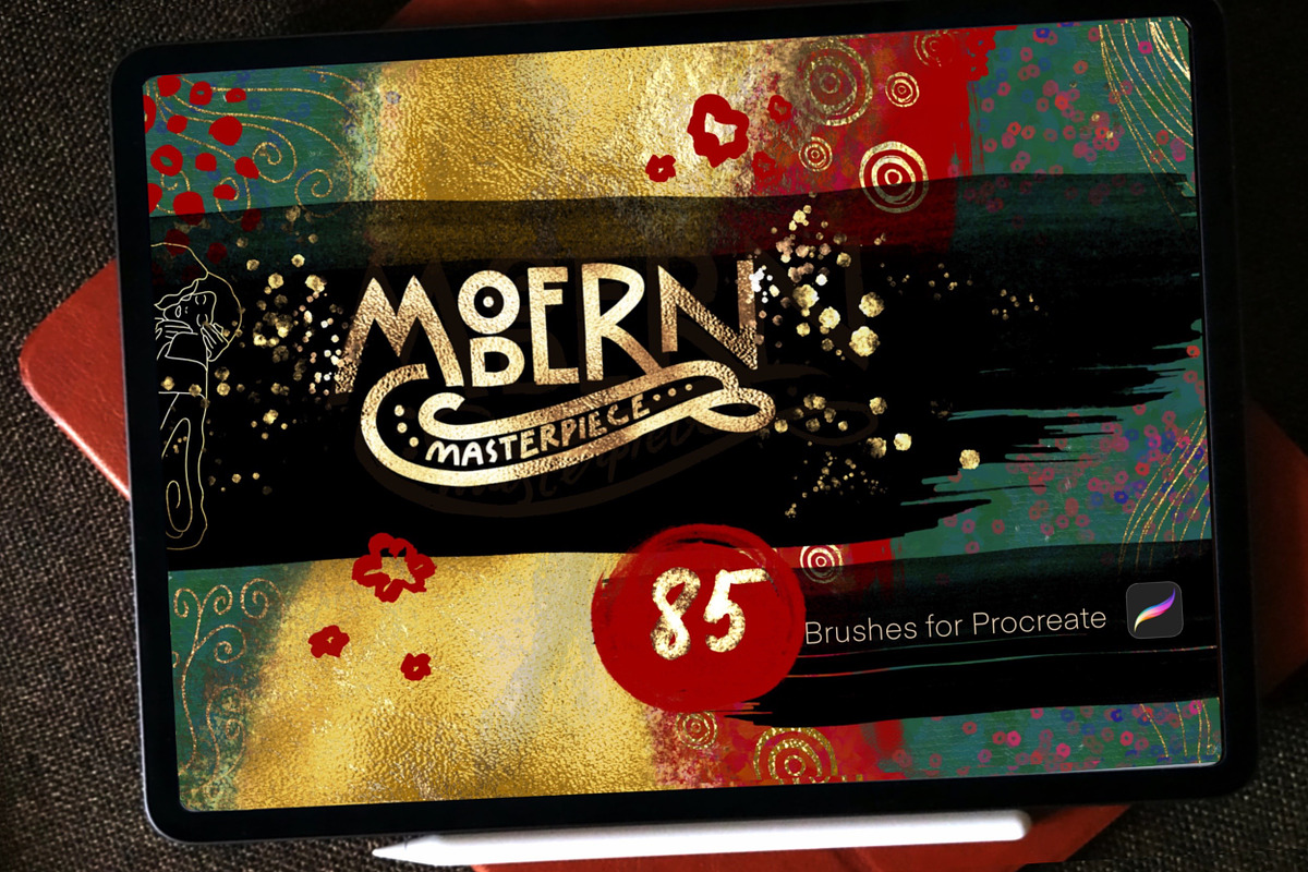 Modern Masterpiece Brushset, a Brush Add-On by Letter Elfa Studio (Photo 1 of 13)