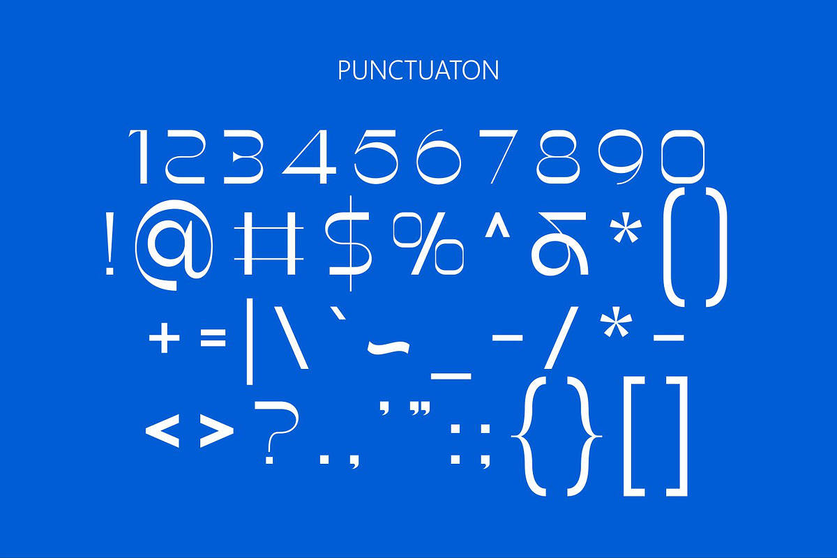 Korean | Modern Futuristic Fonts, a Sans Serif Font by WhymoreArt (Photo 10 of 10)