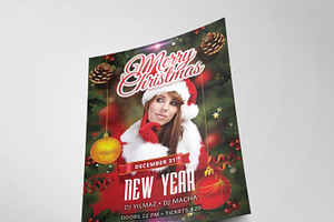 Christmas Party Flyer Template Vol.2