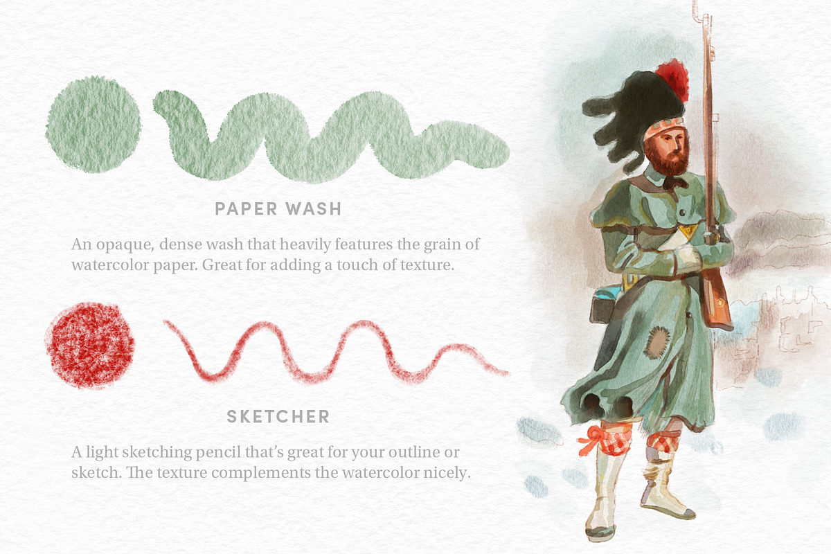 Watercolor Kit – Procreate Brushes, a Brush Add-On by Sadie Lew (Photo 9 of 14)