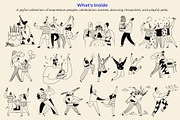 Cheers! Happy People Illustrations, a Person Illustration by Olly Kava (Thumbnail 3 of 10)