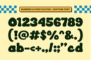 Hoptune - Retro Bold Font, a Sans Serif Font by ahweproject (Thumbnail 3 of 17)