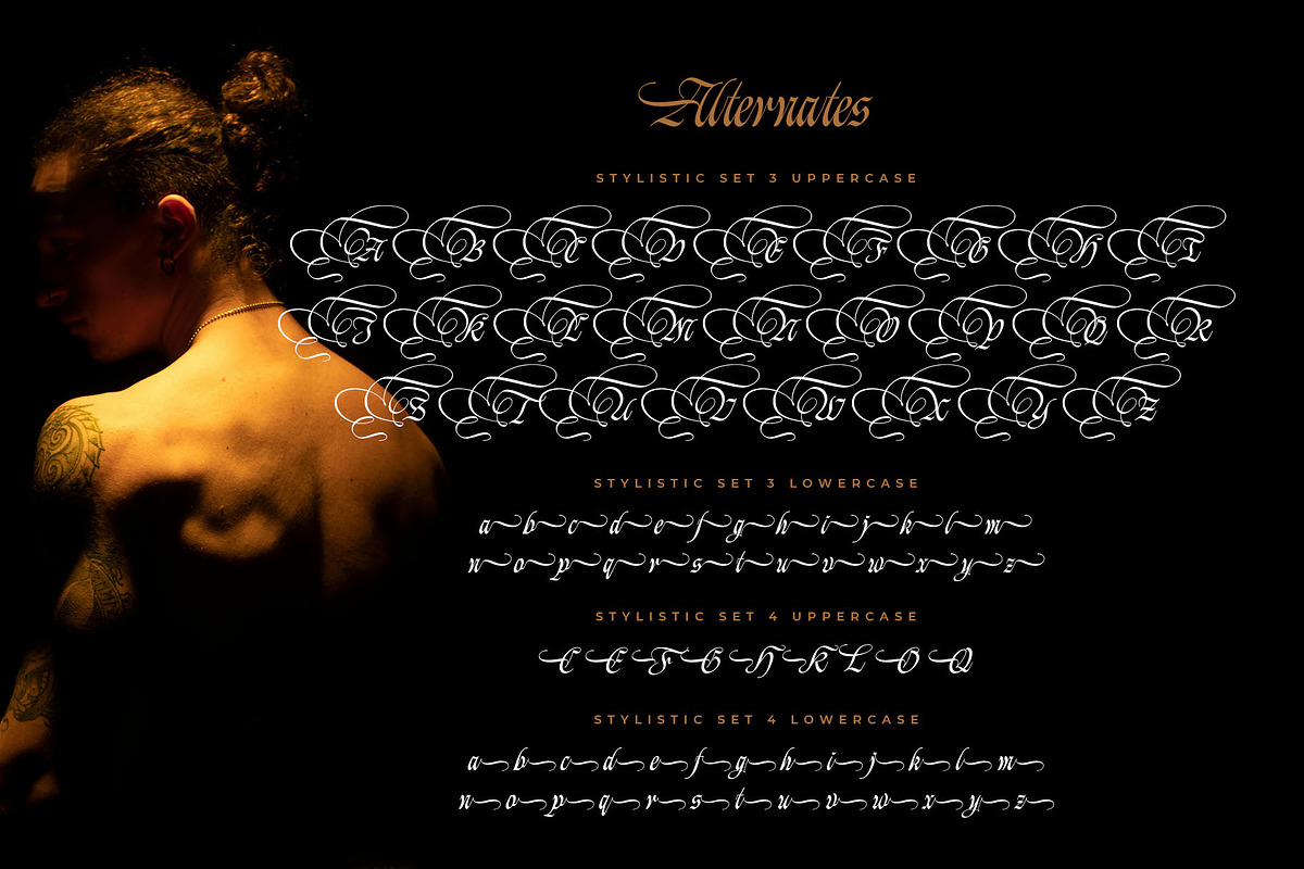 Grand Milky Typeface, a Blackletter Font by alit design (Photo 10 of 20)