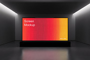 Screen Mockup, an Advertising Mockup by Aquarianz Studio (Thumbnail 1 of 3)
