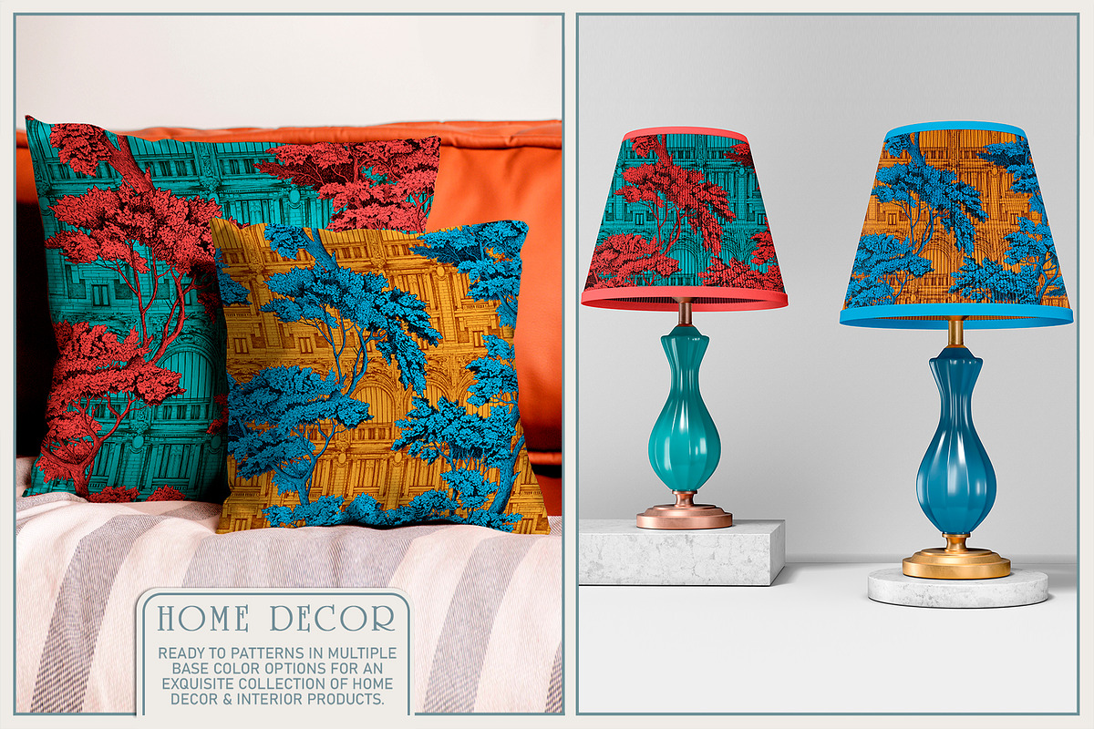 Patterns Architectural forest, a Pattern Graphic by Natalia0307 (Photo 5 of 12)