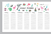 Flamingo Party, a Pattern Graphic by GooseFrol (Thumbnail 10 of 15)