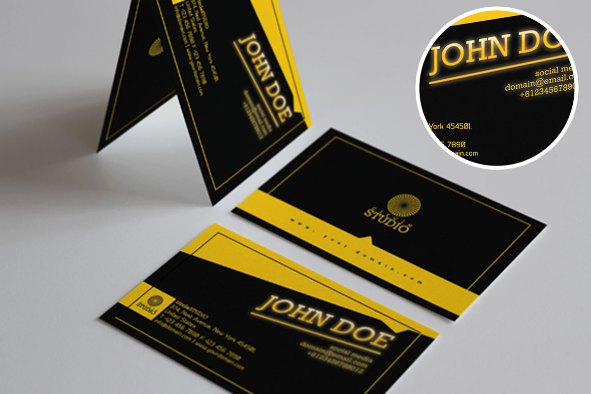 Corporate Business Card, a Business Card Template by Magoo Studio (Photo 2 of 4)