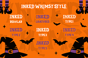 Inked Whimsy - Display Font, a Font by PutraCetol Studio (Thumbnail 5 of 11)