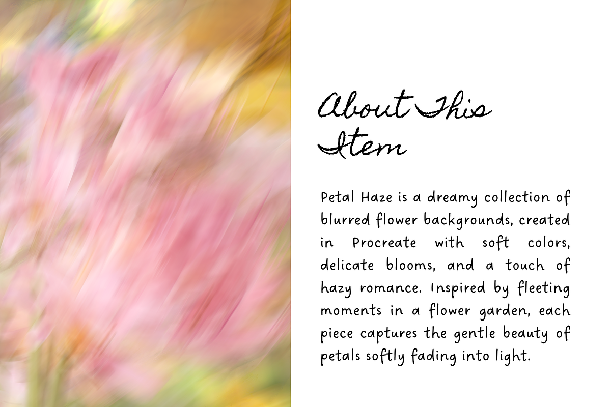 +38 Petal Haze Dreamy Blurred Flower, a Background Graphic by The Journey Atelier (Photo 3 of 17)