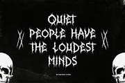 False Crown (Death metal font), a Blackletter Font by Rvq Type Foundry (Thumbnail 3 of 10)