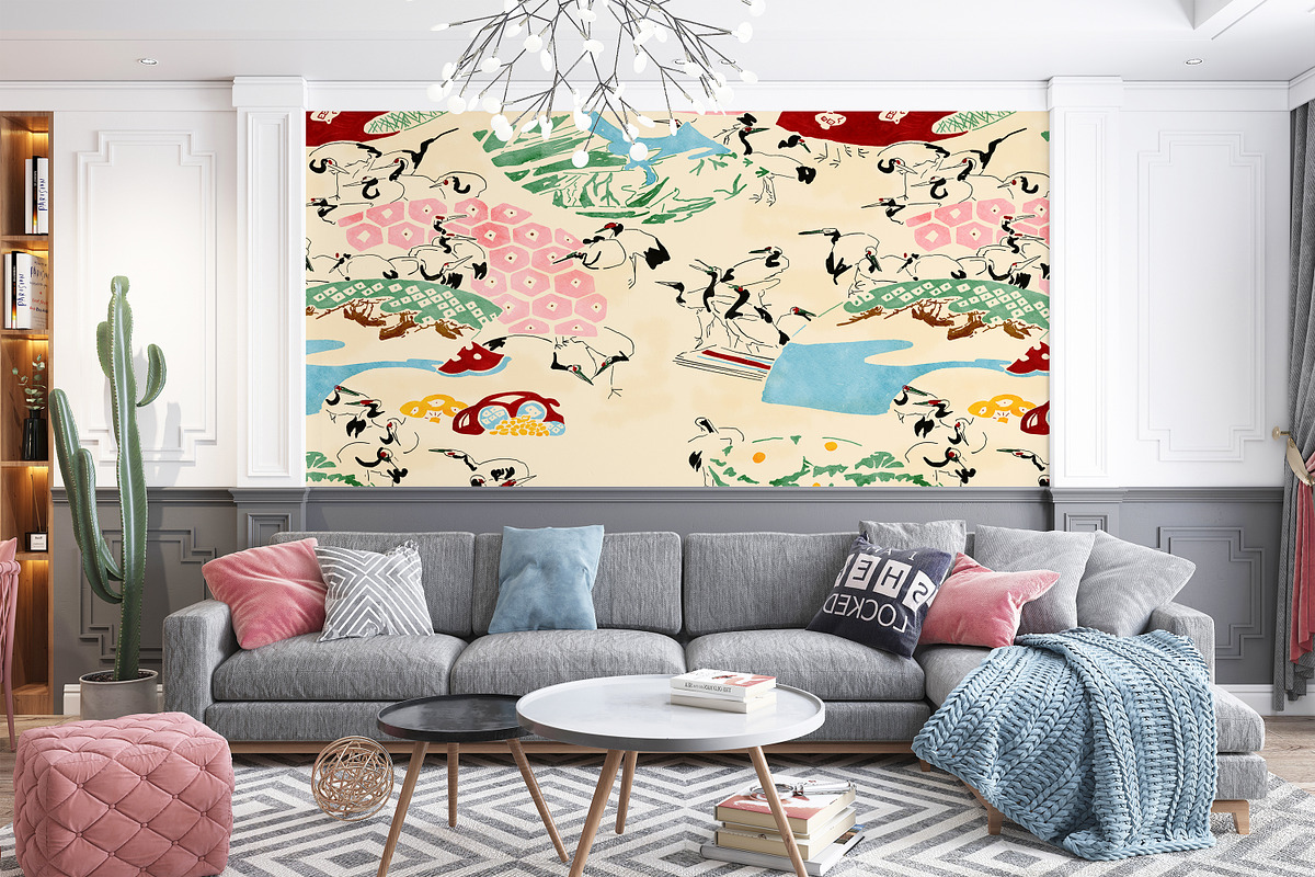 Japanese Artistry pattern collection, a Pattern Graphic by Mona Ahmed (Photo 5 of 8)