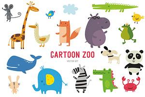 Funny Vector Zoo