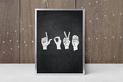 Koprun - American Sign Language Font, a Symbol Font by DreamONprints (Thumbnail 5 of 7)