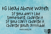 KG  Head Above Water, a Font by Kimberly Geswein Fonts (Thumbnail 3 of 3)