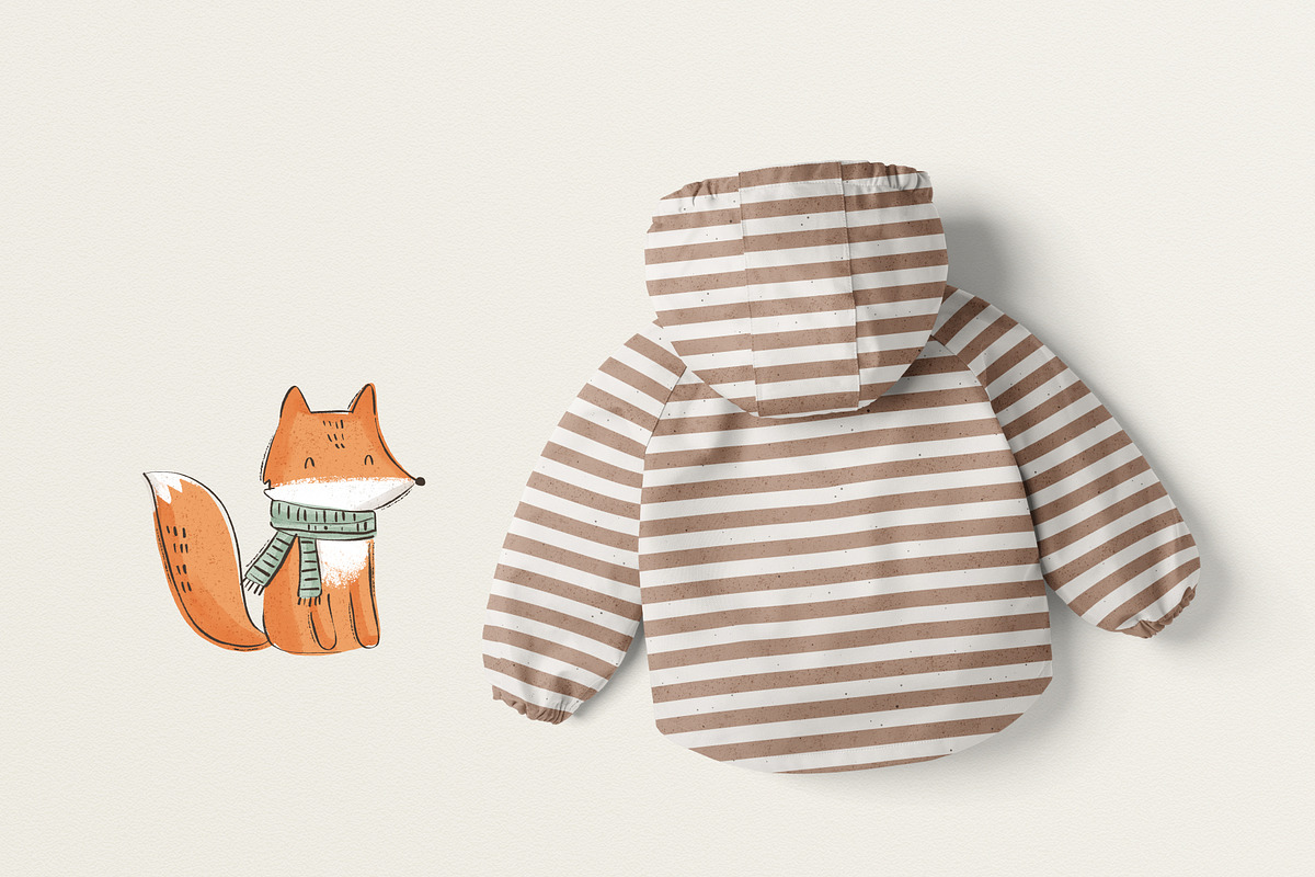 Winter fox, a Pattern Graphic by Olena Kuznietsova (Photo 10 of 10)