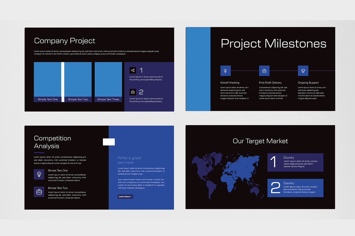 Business Pitch Deck Presentation, a Presentation Template by MightyDesign (Photo 4 of 8)