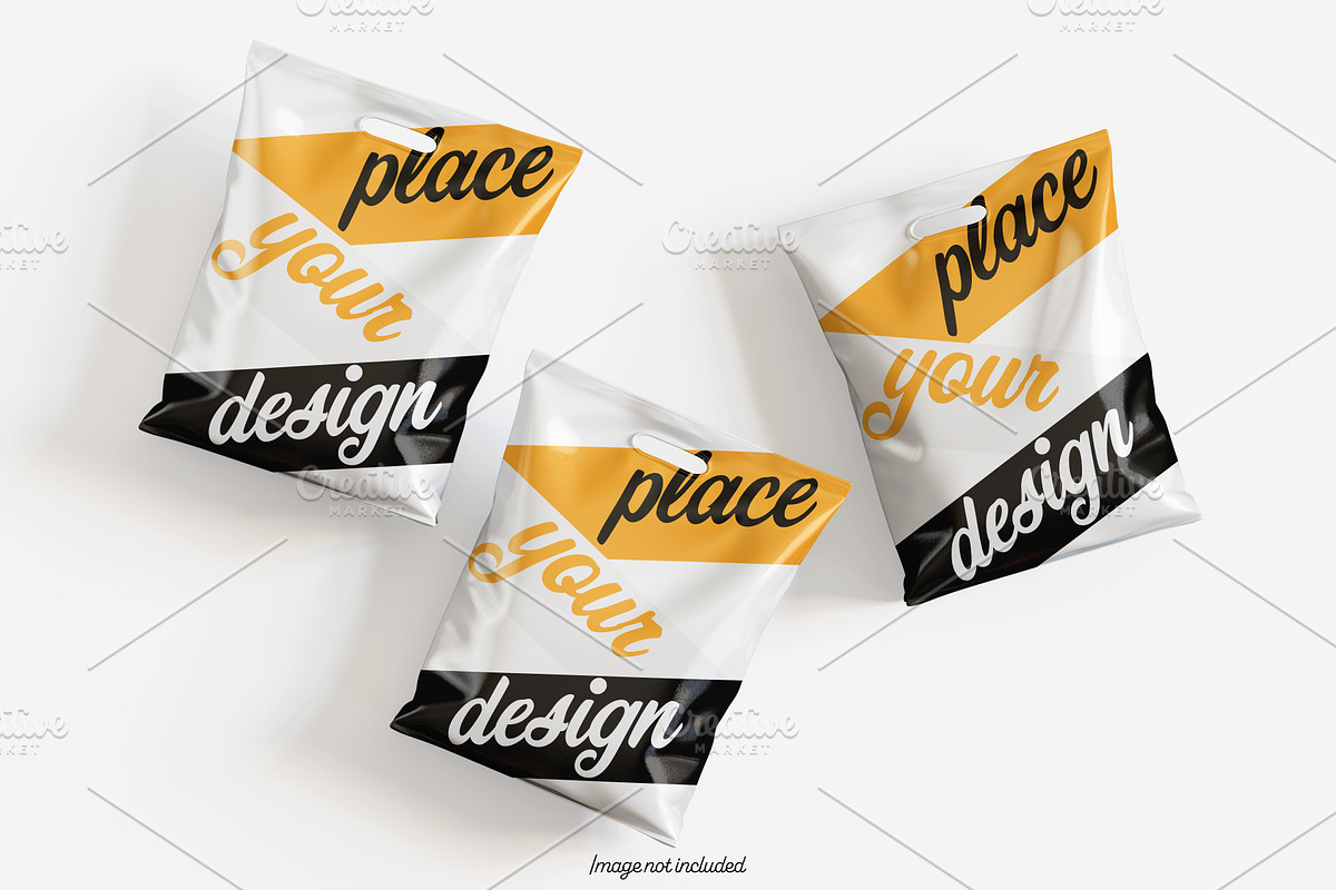 Paper bag white color mockup bundles, a Packaging Mockup by Ambo Ampeng (Photo 32 of 32)