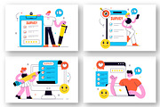 10 Survey Vector Illustration, a Technology Illustration by denayunebgt (Thumbnail 2 of 4)