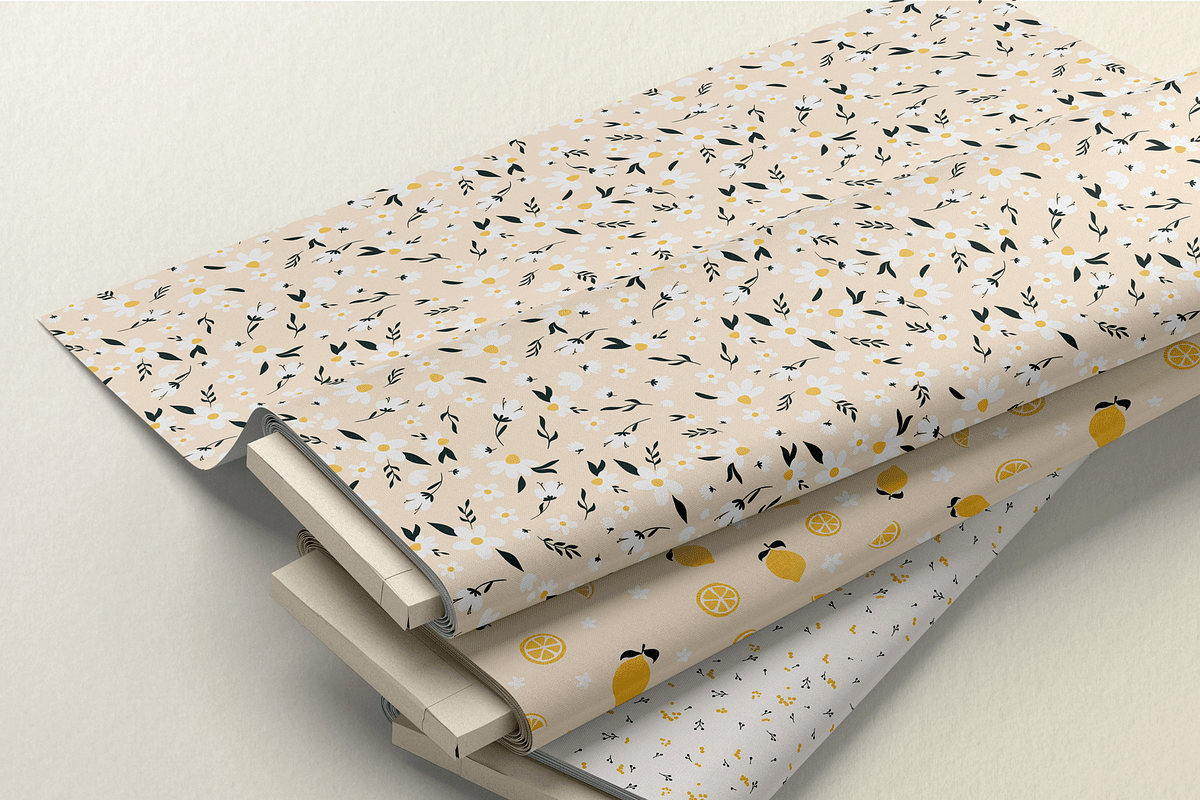 12 Seamless Pattern Bundle | Daisies, a Pattern Graphic by Emmart Studio (Photo 4 of 6)