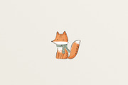 Pattern: Winter fox, a Pattern Graphic by Olena Kuznietsova (Thumbnail 4 of 4)