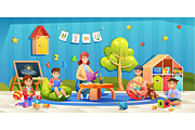 Kids Kindergarten Collection, an Education Illustration by YG Studio (Thumbnail 11 of 11)