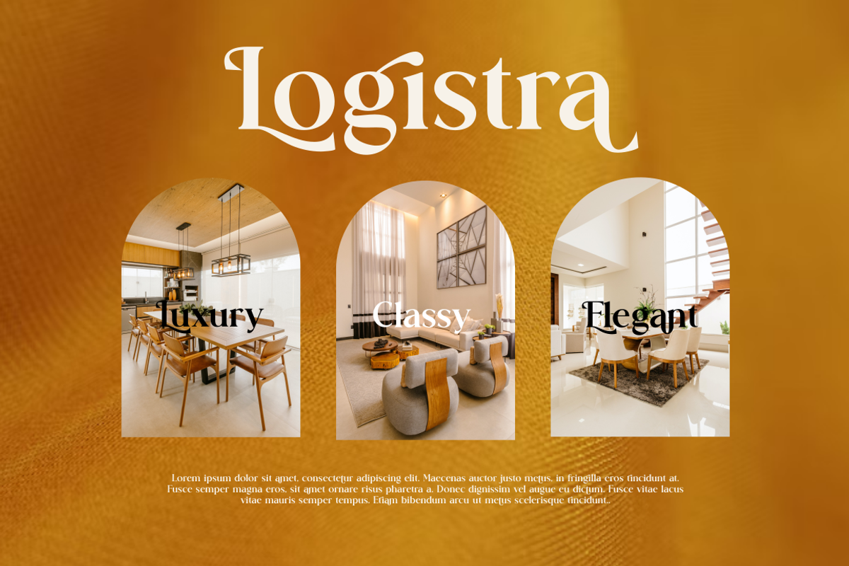 Logistra | Elegant Serif Font, a Serif Font by Rissyletter Studio (Photo 2 of 10)